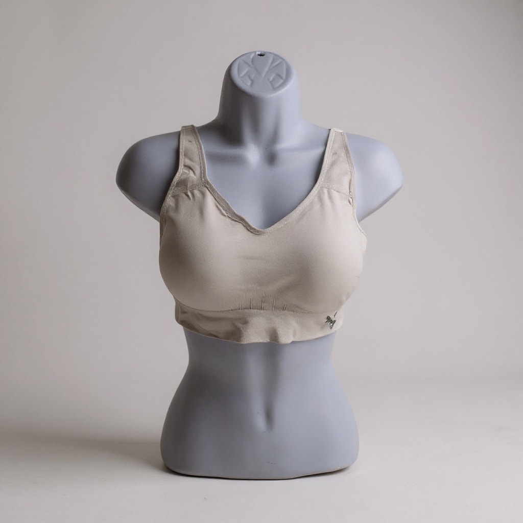 Puma Seamless Sports Bra – 2 Pack - White & Pink (Open Box)