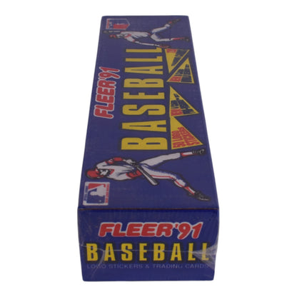 1991 Fleer Baseball Trading Cards – Factory Sealed Box