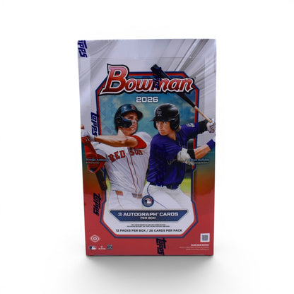2026 Bowman Baseball Trading Cards Jumbo Hobby Box