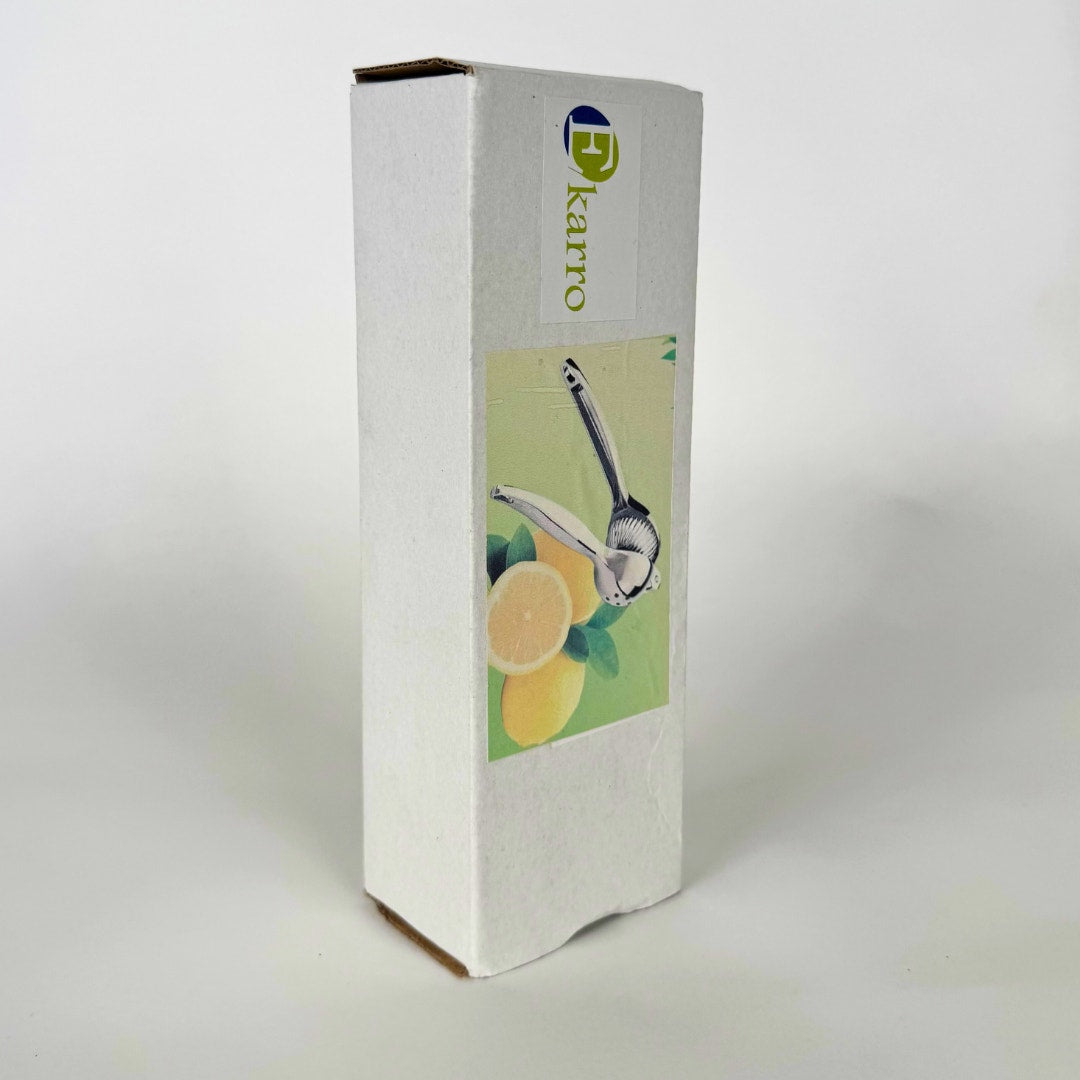 Heavy-Duty Stainless Steel Citrus Juicer – Manual Hand Press Lemon Squeezer