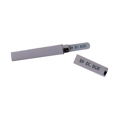 IDK IDC IDGAF Glass Nail File with Case