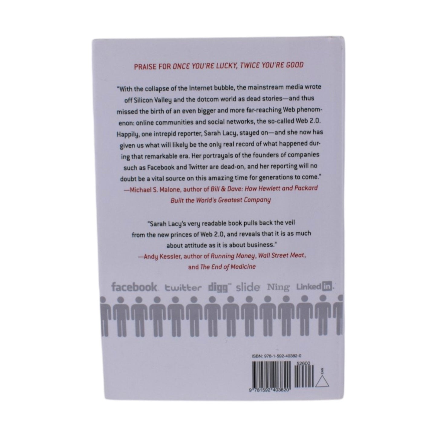 Once You're Lucky Twice You're Good: Silicon Valley & Web 2.0 by Sarah Lacy