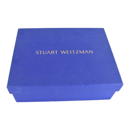 Stuart Weitzman Suede Block Heel Platform Sandals – Soft Beige – Women’s Size 9