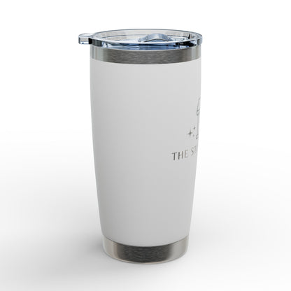 The Storied Shelf Engraved 20oz Stainless Travel Cup