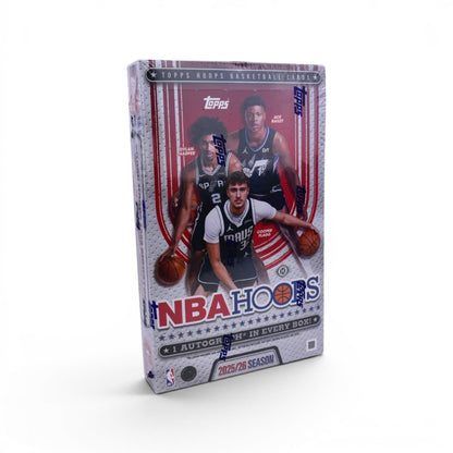 2025/26 Topps NBA Hoops Basketball Cards Hobby Sealed Box