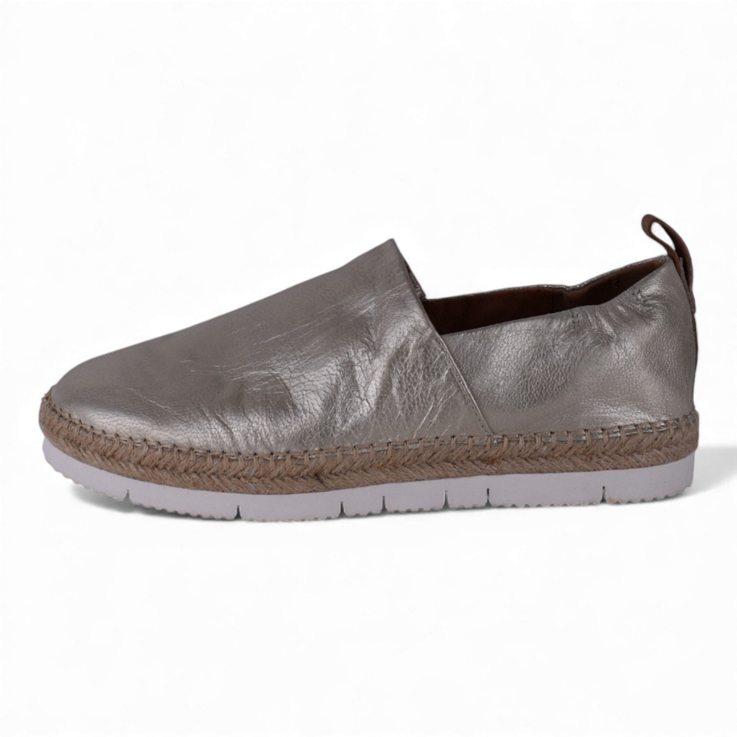 Gentle Souls by Kenneth Cole Metallic Leather Sporty Slip-On Sneakers – Women’s 7.5