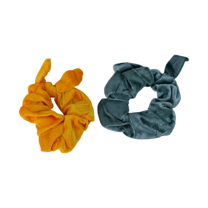 Motivational Velvet Scrunchie Set (2-Pack)