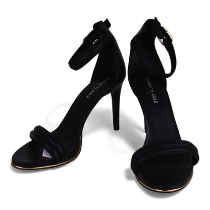 Kenneth Cole New York Black Strappy Heels – Women’s Size 9