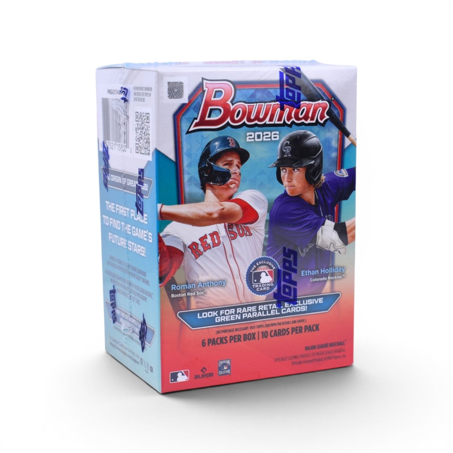 2026 Bowman Baseball Trading Cards Sealed Value Box