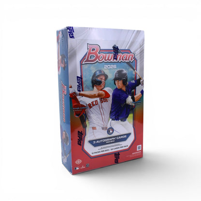 2026 Bowman Baseball Trading Cards Jumbo Hobby Box