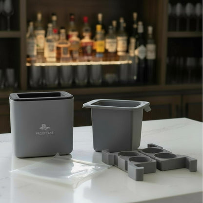 FrostCase Clear Ice Ball Maker – Silicone Mold for Perfect Spheres