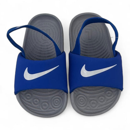 Nike Kawa Slide (Baby/Toddler) – Hyper Cobalt & Wolf Grey