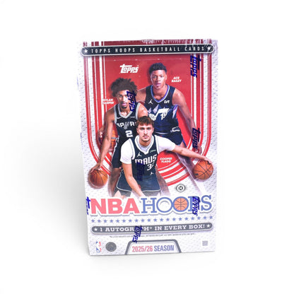 2025/26 Topps NBA Hoops Basketball Cards Hobby Sealed Box