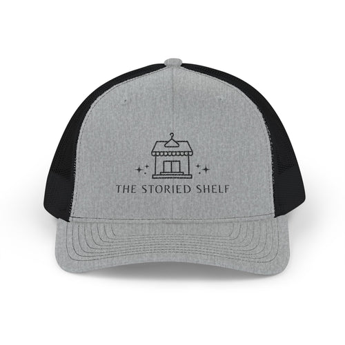 The Storied Shelf Snapback Trucker Cap