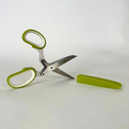 8" Herb Scissors with 5 Stainless Steel Blades