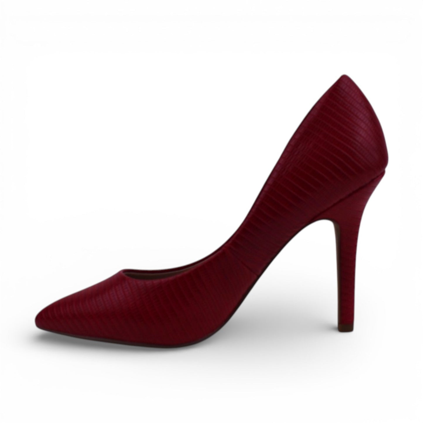 Charles by Charles David Maxx Red Lizard Print Pointed Toe Stiletto Pump | Size 7