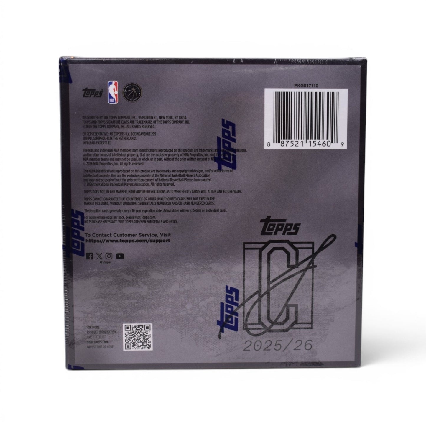 2025/26 Topps Signature Class Basketball Trading Cards Sealed Mega Box