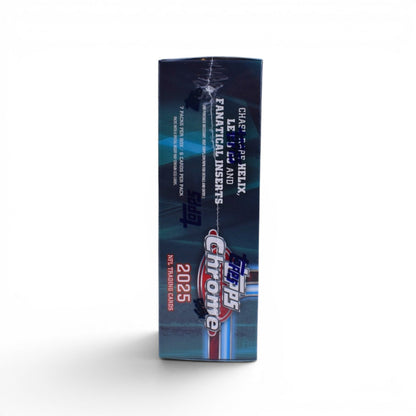2025 Topps Chrome NFL Trading Cards Sealed Mega Box
