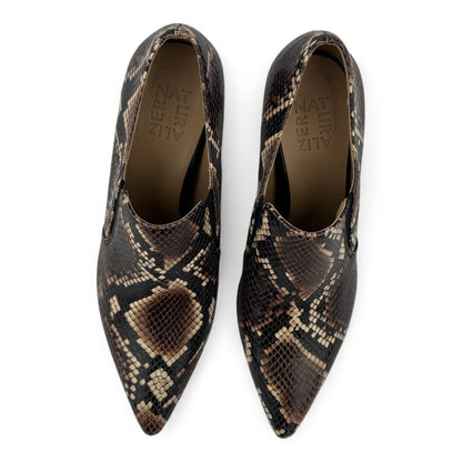 Naturalizer Evan Heels – Brown Snake Print
