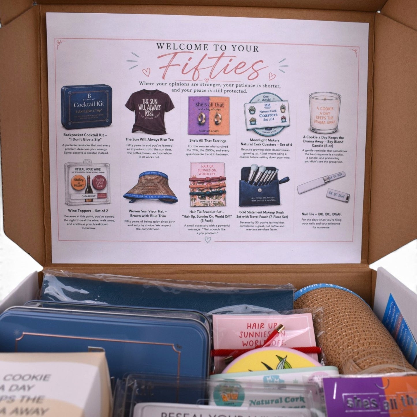 Welcome to Your 50's Gift Set