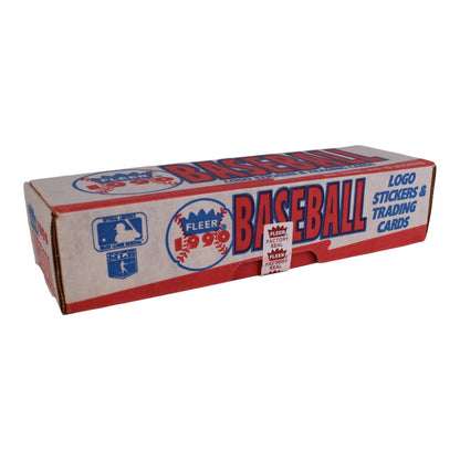 1990 Fleer Baseball Factory Sealed Set – Logo Stickers & Trading Cards