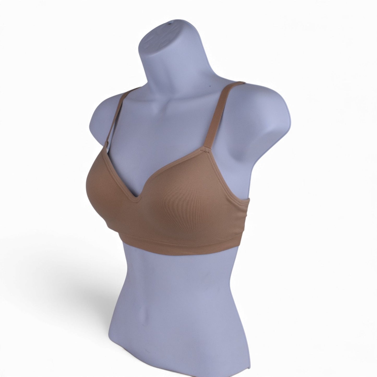Felina Contour Cup Seamless Bra – 2 Pack (Black & Nude)