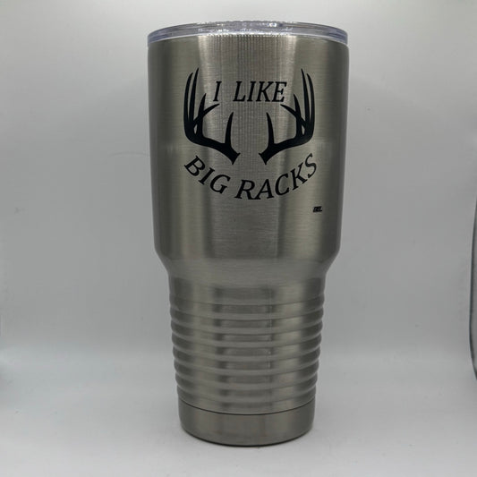 I Like Big Racks – 30 oz Polar Camel Tumbler with Lid
