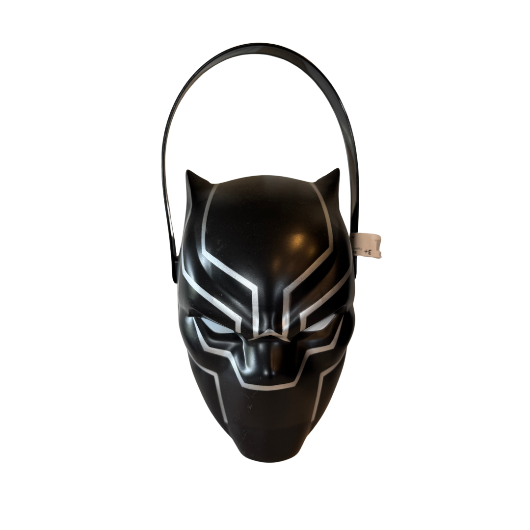 Marvel Black Panther Figural Bucket – Black Plastic Character Pail