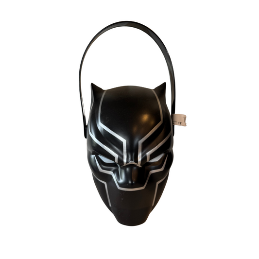 Marvel Black Panther Figural Bucket – Black Plastic Character Pail