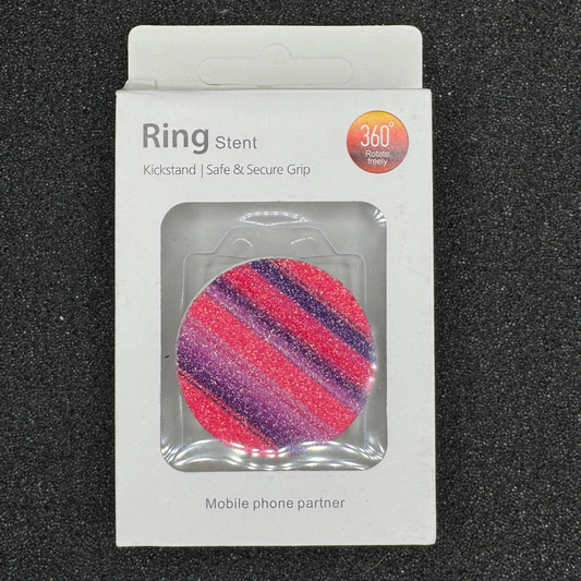 Round Glitter Pop-Out Phone Kickstand