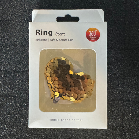 Heart Sequins Pop-Out Phone Kickstand