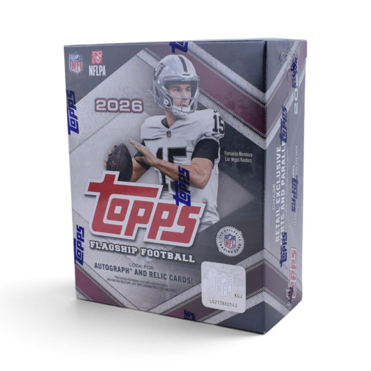 2026 Topps Flagship Football Mega Box