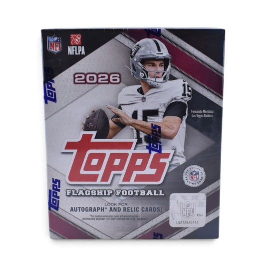 2026 Topps Flagship Football Mega Box