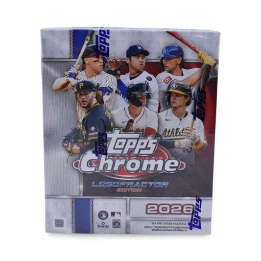 2026 Topps Chrome Baseball Logofractor Edition Mega Box