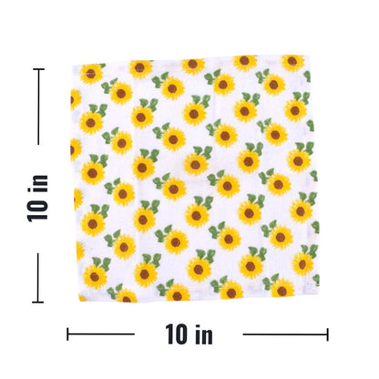 Fall Sunflower Paperless Towels, Set of 10