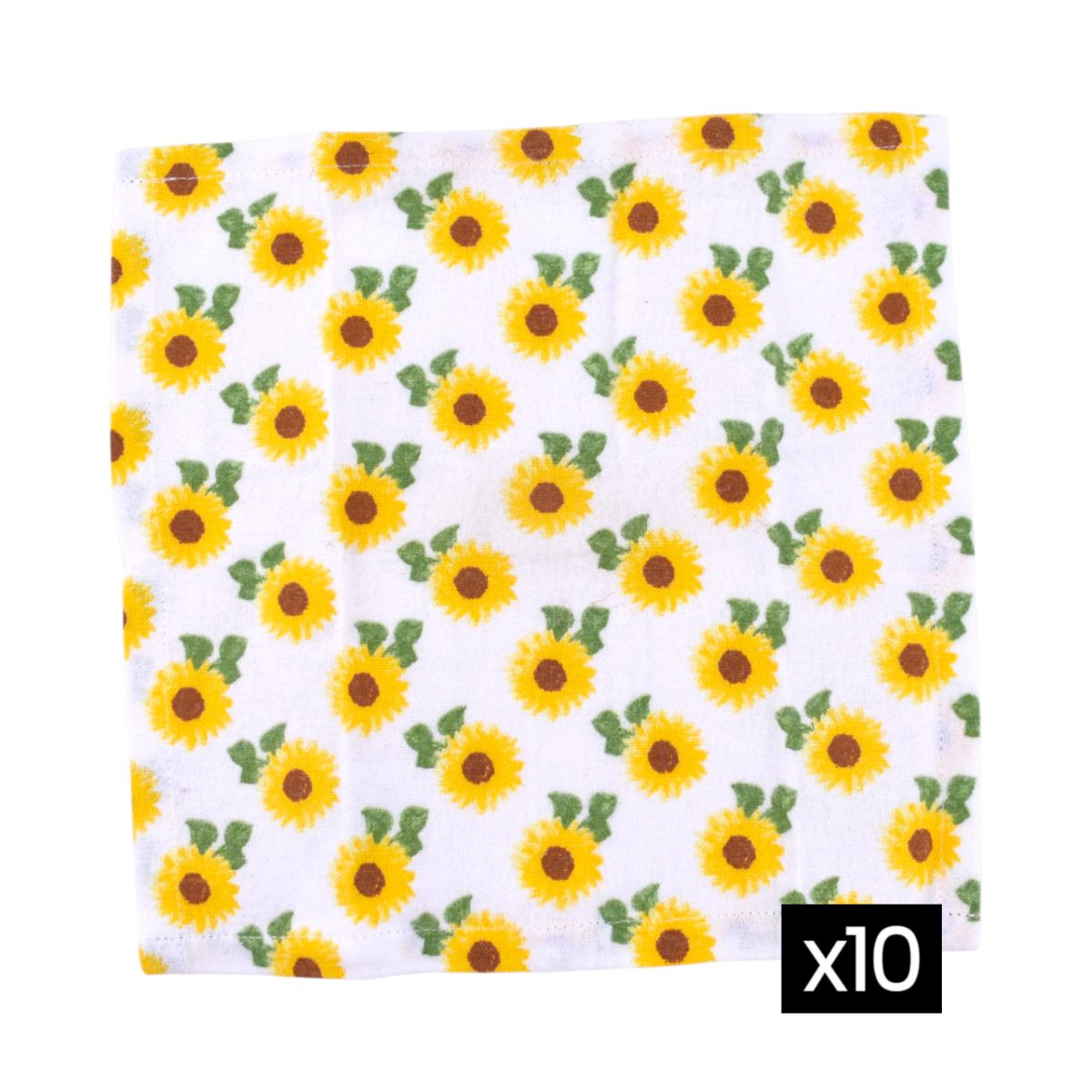 Fall Sunflower Paperless Towels, Set of 10