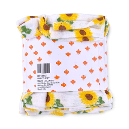 Fall Sunflower Paperless Towels, Set of 10