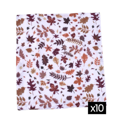 Fall Leaves Paperless Towels, Set of 10