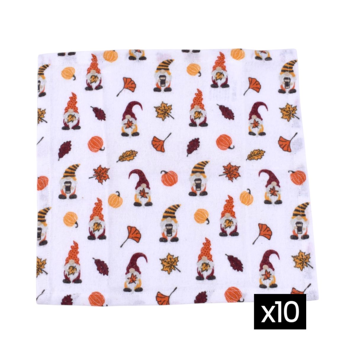 Fall Gnome Paperless Towels, Set of 10