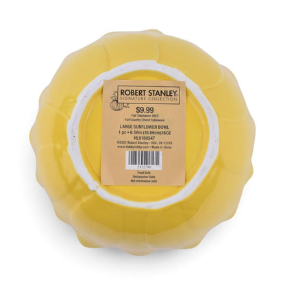 Large Sunflower Bowl, 16oz