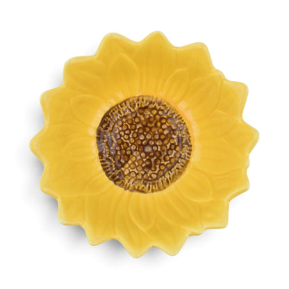 Small Sunflower Bowl in Yellow, 11.2oz