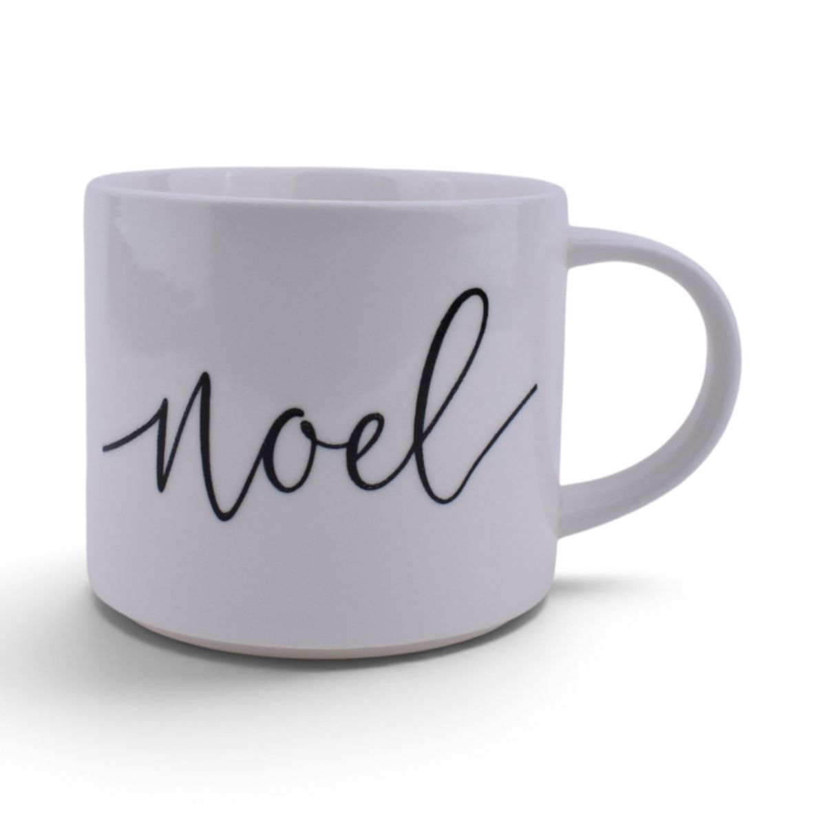 Christmas Stackable Mug Set with Metal Rack