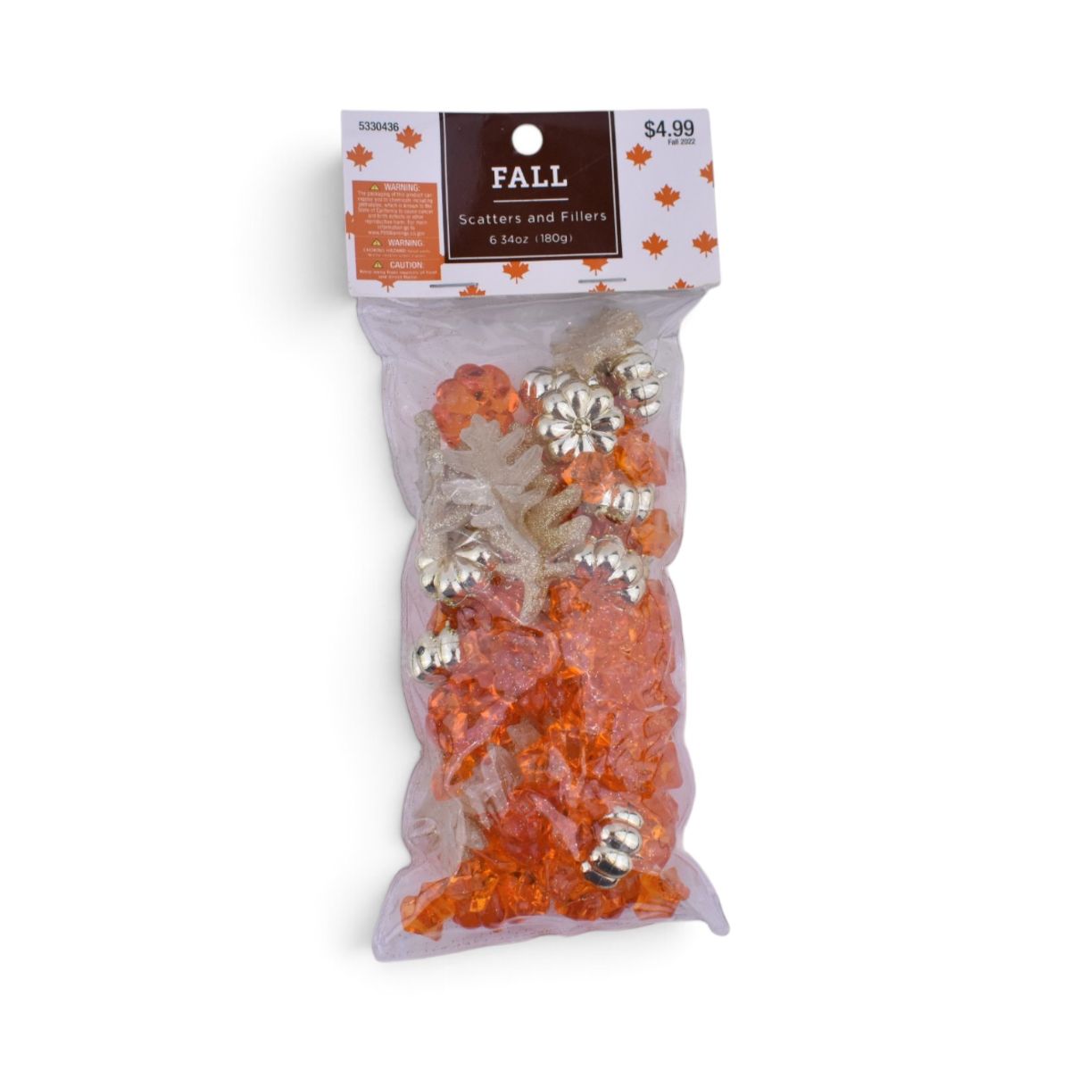 Fall Scatters and Fillers, Pumpkins and Leaves