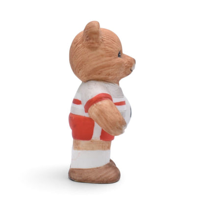 Homco Sports Bears Ceramic Figurines Set of 4 #1408