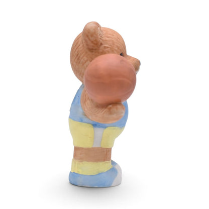 Homco Sports Bears Ceramic Figurines Set of 4 #1408