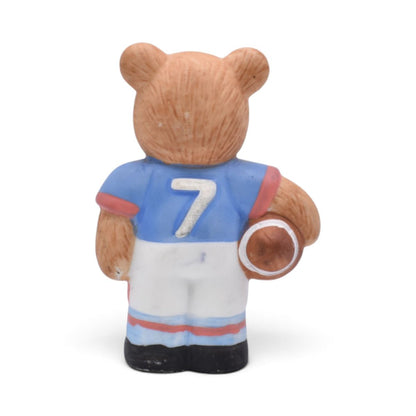 Homco Sports Bears Ceramic Figurines Set of 4 #1408