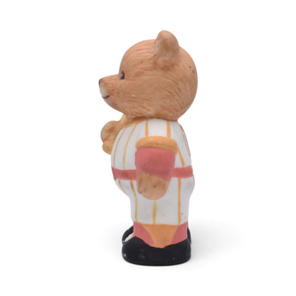 Homco Sports Bears Ceramic Figurines Set of 4 #1408