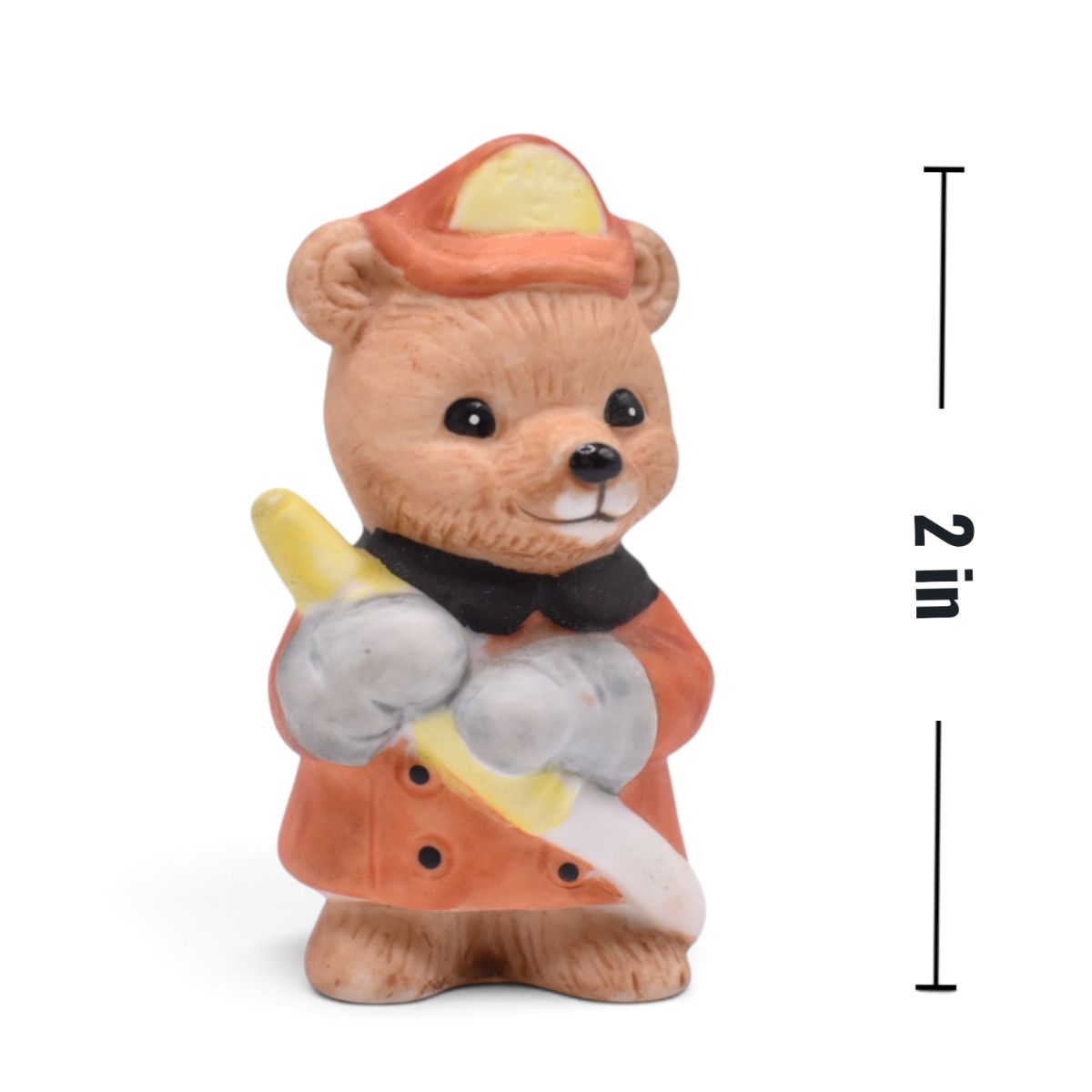 Homco Vintage Tiny Bears Set of Six #8820 Occupations Porcelain Figurines