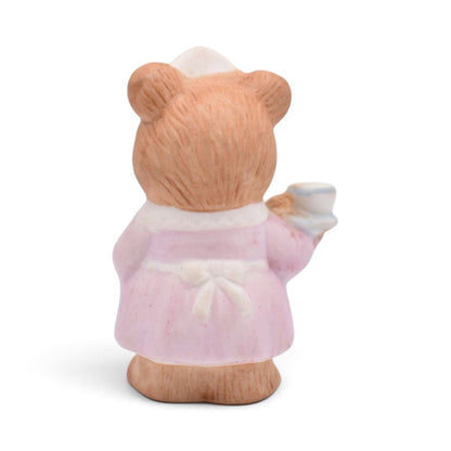 Homco Vintage Tiny Bears Set of Six #8820 Occupations Porcelain Figurines