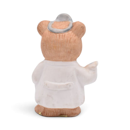 Homco Vintage Tiny Bears Set of Six #8820 Occupations Porcelain Figurines